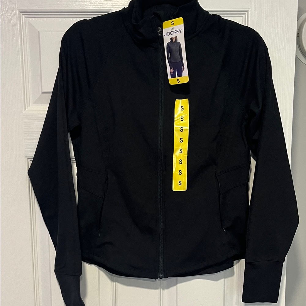 Jockey Classic Black Jacket small NWT
